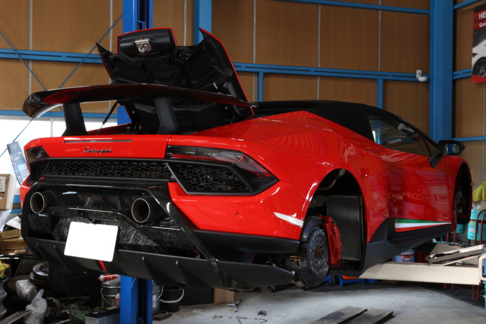 Lamborghini Huracán Spider ペルフォルマンテ